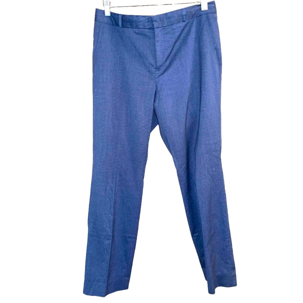 Banana Republic Blue Jackson Fit Straight Leg Pants 12